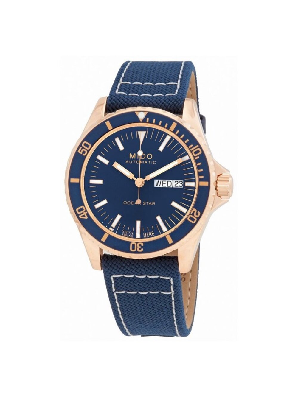 NWT Mido Ocean Star Automatic Blue Dial Men's Watch